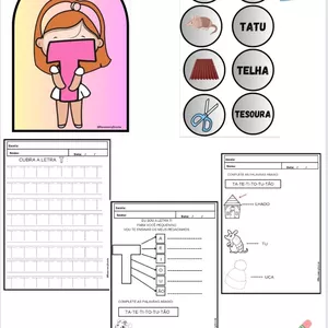 Imagem de capa para o Ebook LUVA- VAMOS TRABALHAR COM A LETRA T