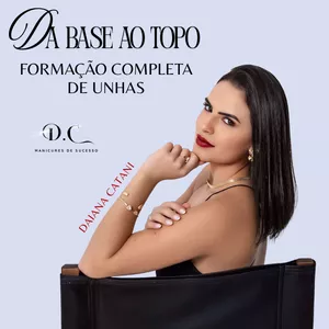 Imagem do curso  DA BASE AO TOPO - FORMAÇÃO COMPLETA DE UNHAS