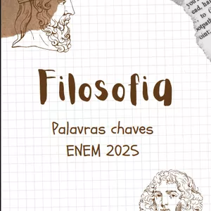 Imagem de capa para o Ebook Filosofia ENEM 2025: O Guia das Palavras-Chave que Mais Caem.