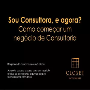 Imagem de capa para o Ebook e-book "Como começar um negócio de consultoria de Imagem quando ainda não tenho cliente"