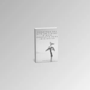 Imagem de capa para o Ebook Construa Seu Site em 7 Dias: O Guia Completo para Iniciantes