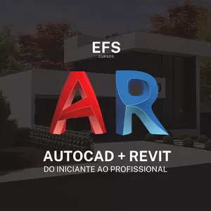 Imagem de capa para o Curso online Combo Curso de AutoCAD e Revit - Do Iniciante ao Profissional