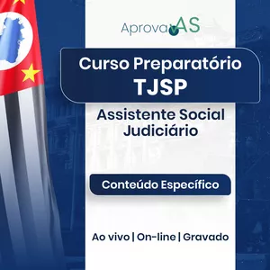 Imagem de capa para o Curso online Curso Preparatório para o Concurso do TJSP – Assistente Social Judiciário