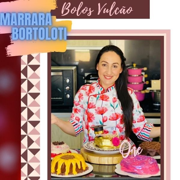 MarraraBortoloti1 Apostila de Bolos Vulcão por Marrara Bortoloti: Detalhes pdf
