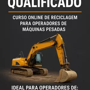 Imagem do curso Operador Qualificado CPV - reciclagem para operadores de máquinas pesadas (NR6, NR11, NR12 e NR18)