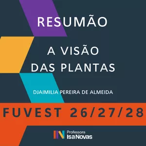 Imagem de capa para o Ebook A visão das plantas - Fuvest
