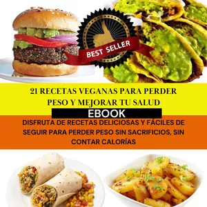 Imagen de portada para Curso online  21 Recetas Veganas para Perder Peso y Mejorar tu Salud