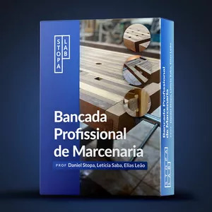 Imagem de capa para o Curso online CURSO DE PRODUÇÃO DE BANCADA DE MARCENARIA COM ENCAIXES - SEM PREGOS E PARAFUSOS
