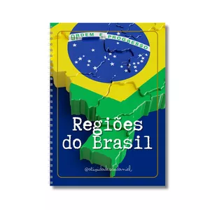 Imagem de capa para o Ebook Regiões e Estados do Brasil - Atividades