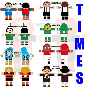 Imagem do curso MASCOTES TIMES 2