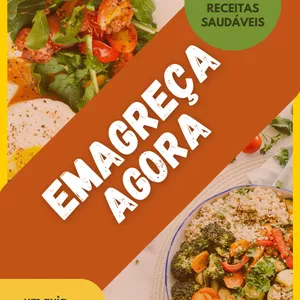 Imagem de capa para o Ebook E-BOOK 30 Receitas Para Emagrecer Em 30 dias 