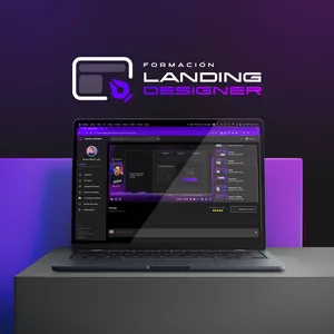 Imagen de portada para Curso online Formación Landing Designer