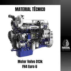 Imagem de capa para o Curso online Material Técnico Motor Volvo D13K FH4 Euro 6 
