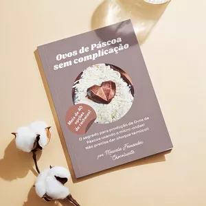 Imagem de capa para o Ebook Ebook - Como fazer Ovos de Páscoa sem complicação