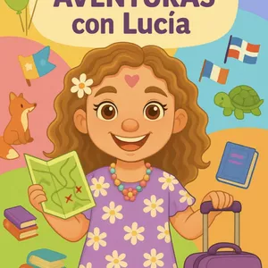 Imagen de portada para Ebook Grandes Aventuras con Lucía: Libro Interactivo para aprender, crear y divertirse