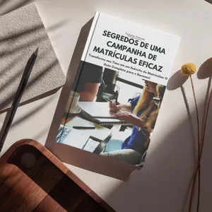 Imagem de capa para o Ebook Segredos de uma Campanha de Matrículas eficaz 