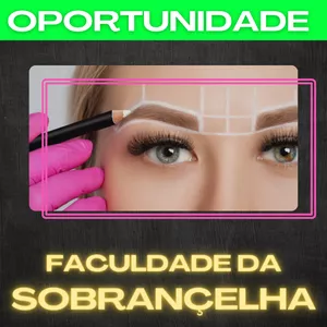 Imagem do curso FACULDADE DA SOBRANCELHA - ( Curso de Design de sobrancelhas )