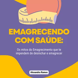 Imagem de capa para o Ebook Emagrecendo com saúde 