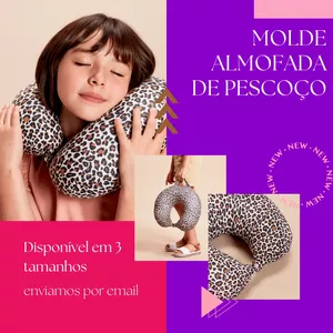 Imagem de capa para o Ebook Molde almofada de pescoço