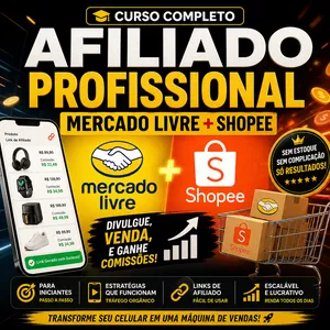 Imagem do curso Aula Afiliado Shopee E Mercado Livre 