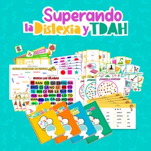 Imagen de portada para Ebook Superando La Dislexia y TDAH