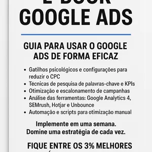 Imagem de capa para o Ebook Sistema G.V.F - Google Vendas Físicas