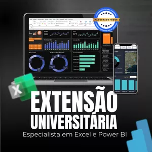 Imagem de capa para o Curso online Extensão Universitária: Especialista em Excel & Power BI