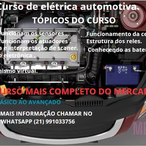 Imagem de capa para o Curso online ELÉTRICA AUTOMOTIVA