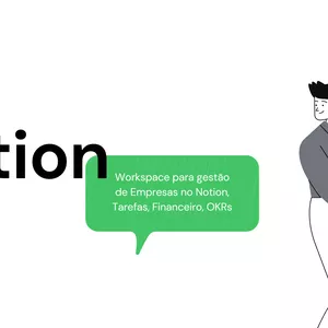 Imagem de capa para o Ebook Gestão de Empresas no Notion