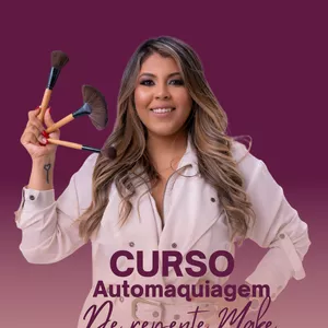 Imagem de capa para o Curso online De Repente Make