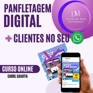 Imagem do curso Panfletagem Digital e Whatsapp Magnético