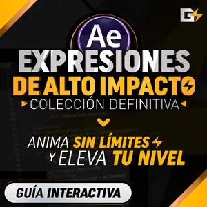 Imagen de portada para Curso online EXPRESIONES DE ALTO IMPACTO ▸ Colección Definitiva [Guía After Effects]