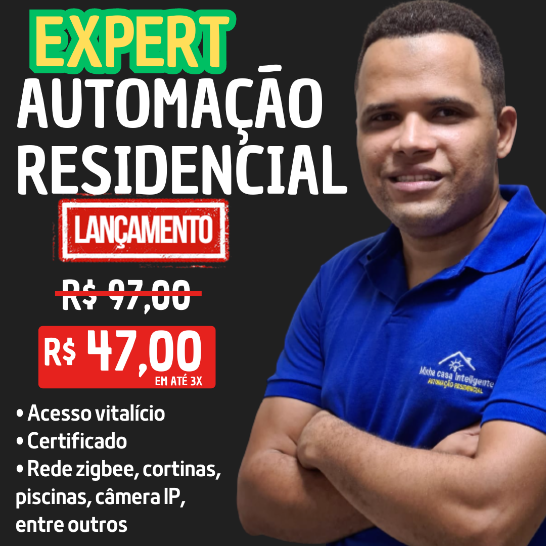 Imagem do curso Expert em Automação Residencial Básico 2