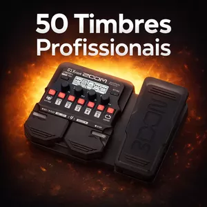 Imagem do curso Timbres Zoom G1x Four: 50 Presets Para Zoom G1x Four