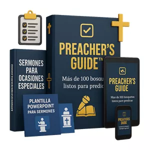Imagen de portada para Ebook Guía del Predicador™ – Más de 100 Bosquejos Listos para Predicar