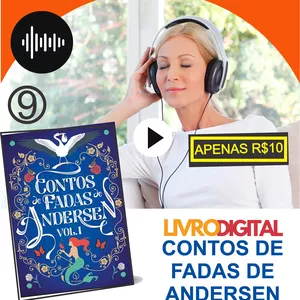 Imagem de capa para o Ebook Livro digital e AUDIOBOOK Contos de fadas de Andersen II