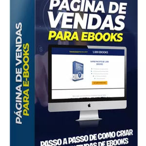 Imagem do curso Página de Vendas para Ebooks.