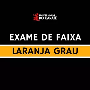 Imagem de capa para o Curso online Exame de Faixa Laranja Grau I