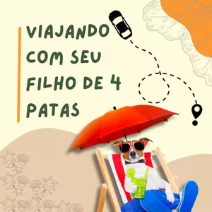 Imagem de capa para o Ebook Viajando com seu filho de 4 patas
