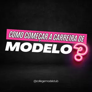 Imagem de capa para o Ebook Como começar a carreira de modelos?