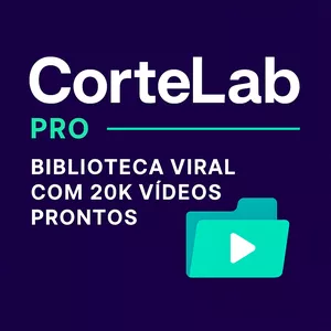 Imagem de CorteLab Pro – Biblioteca Viral com 20k Vídeos Prontos criado por Alessandro Emídio Alves Junior na hotmart