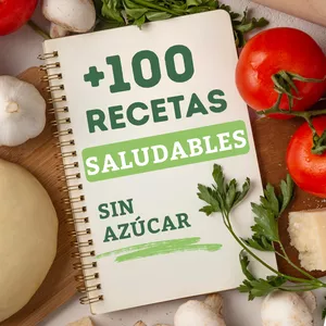 Imagen de portada para Curso online +100 RECETAS SALUDABLES SIN AZÚCAR