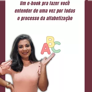 Imagem de capa para o Ebook E-book Alfabetização lúdica
