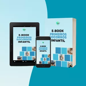 Imagem de capa para o Ebook E-Book de Primeiros Socorros Infantil