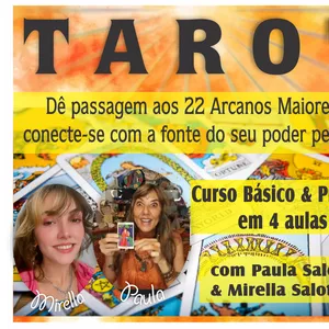 Imagem de capa para o Curso online TAROT - CURSO BÁSICO & PRÁTICO