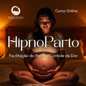 Imagem de capa para o Curso online HipnoParto - Facilitação do Parto e Controle da Dor