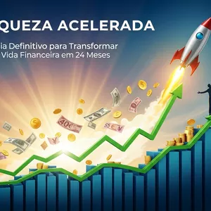 Imagem de capa para o Ebook Riqueza Acelerada
