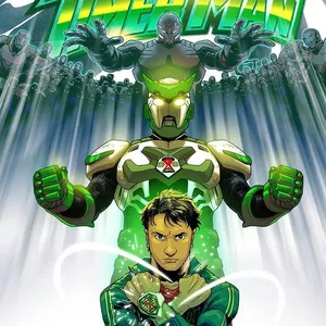 Imagem de capa para o Ebook HQ TimerMan – O Super-Herói Brasileiro (Edição Digital)