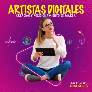 Imagen de portada para Curso online Artistas Digitales 