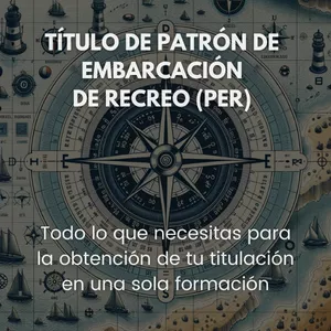 Imagen de portada para Curso online Título de Patrón de Embarcación de Recreo (PER)